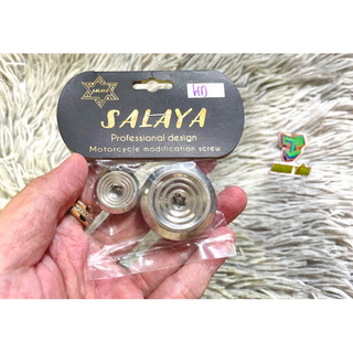 Cặp Ốc Mâm Lửa Salaya cho các đời honda chuẩn inox 304 Sáng bóng