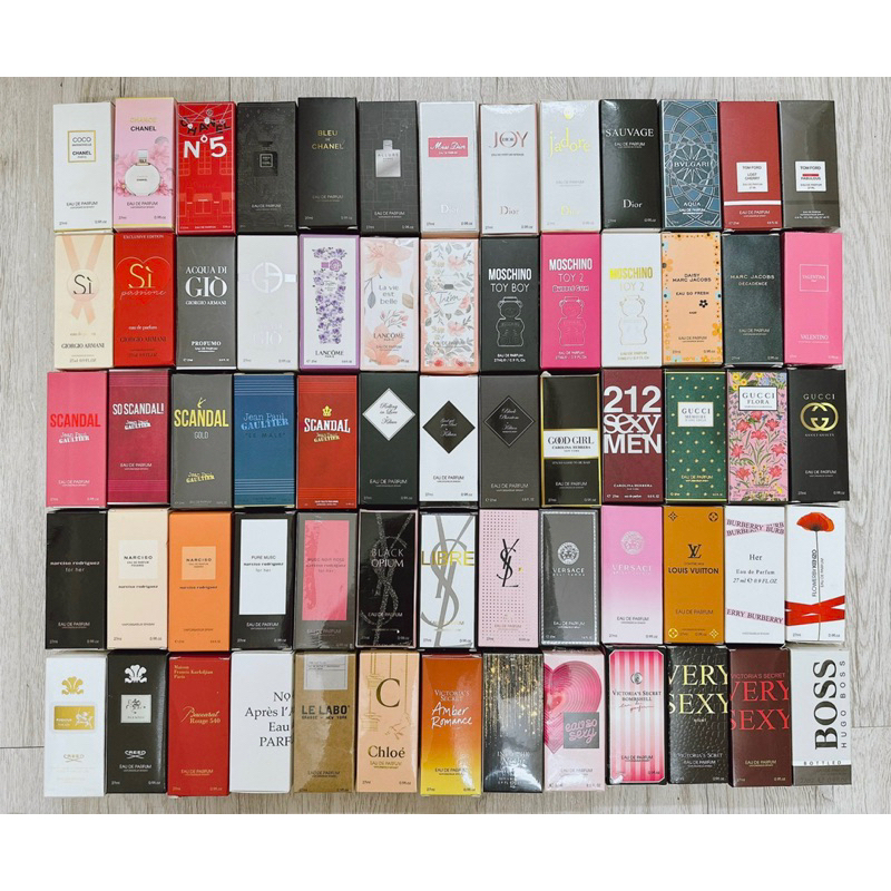 NƯỚC HOA 27ml MÙI HIỆU