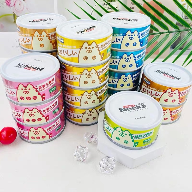 Pate NEEKA dành cho mèo - lon 80gr