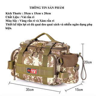 Túi Đựng Đồ câu Lure - Túi Đựng Phụ Kiện câu chuyên dụng tiện lợi
