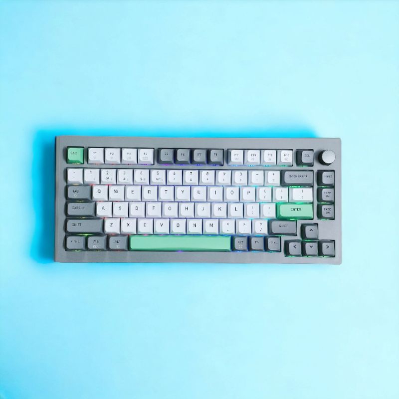 Bàn phím cơ Jamesdonkey A3 mạch xuôi, Gasket mount, 3 mode kết nối, Led RGB, pin 3000mAh | MKSHOP