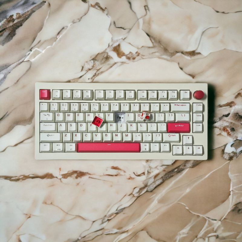 Bàn phím cơ Jamesdonkey A3 mạch xuôi, Gasket mount, 3 mode kết nối, Led RGB, pin 3000mAh | MKSHOP