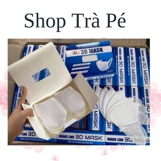 KHẨU TRANG 3D HOÀNG LINH - MONJI HỘP 50 CÁI
