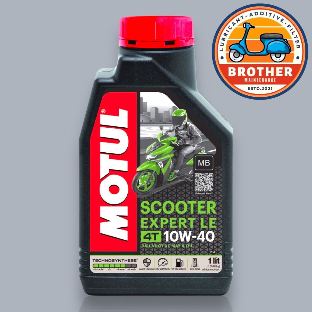 Nhớt Motul Scooter Expert LE 4T 10w40 1L