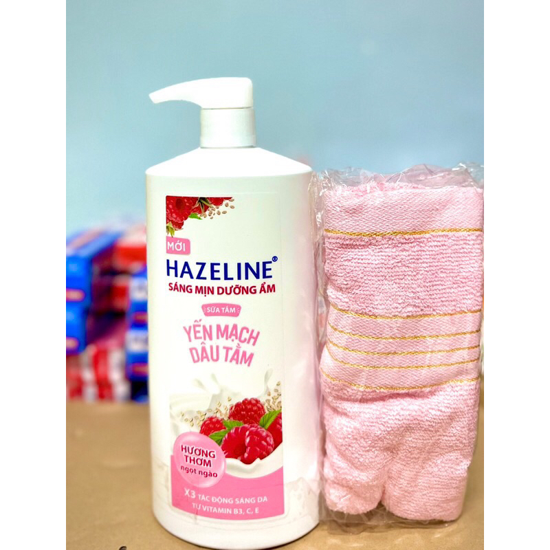 Sữa tắm Hazelin 800g/1kg