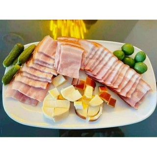 THỊT BA CHỈ HUN KHÓI 400G nội địa Nga - ba rọi xông khói ăn liền