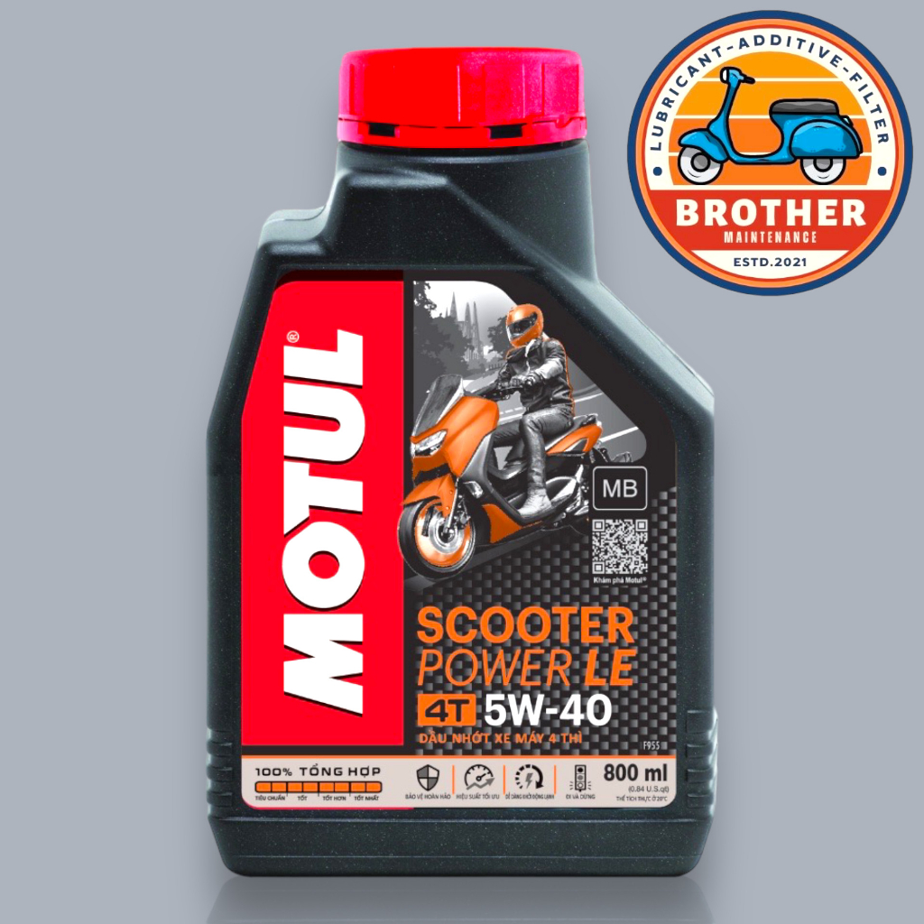 Nhớt Motul Scooter Power 4T 5w40 1L