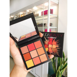 Bảng phấn màu mắt 9 ô huda beauty coral obsessions – satp939