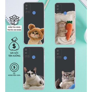 Ốp lưng Vsmart Star 5 / Joy 4 / Live 4 dẻo mềm in chú mèo cute bảo vệ camera