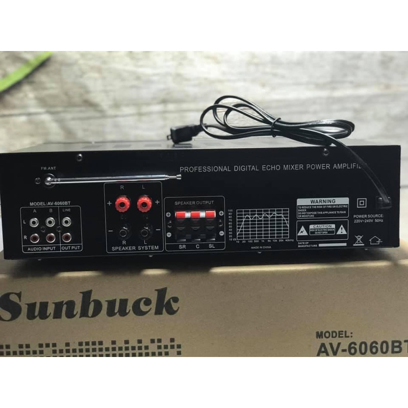 Amply sunbuck 6060bt hàng chính hãng