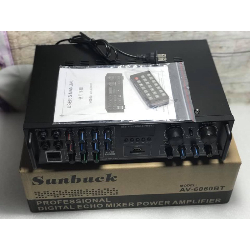 Amply sunbuck 6060bt hàng chính hãng