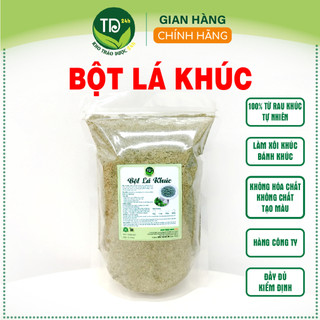 Bột lá khúc nguyên chất 100% từ lá khúc, rau khúc tươi, chuyên làm bánh khúc, xôi khúc chuẩn vị thơm ngon