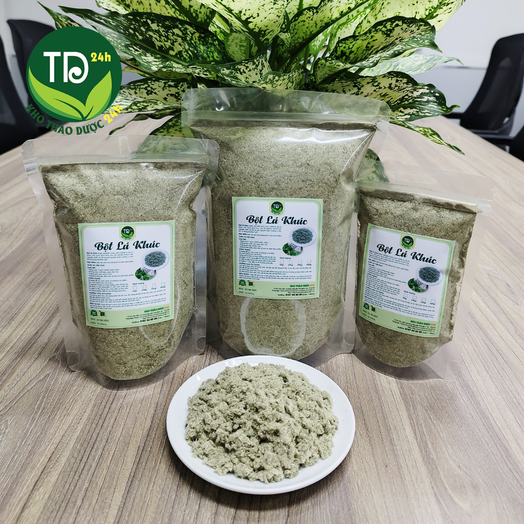 Bột lá khúc  nguyên chất 100% từ lá khúc, rau khúc tươi, chuyên làm bánh khúc, xôi khúc chuẩn vị thơm ngon