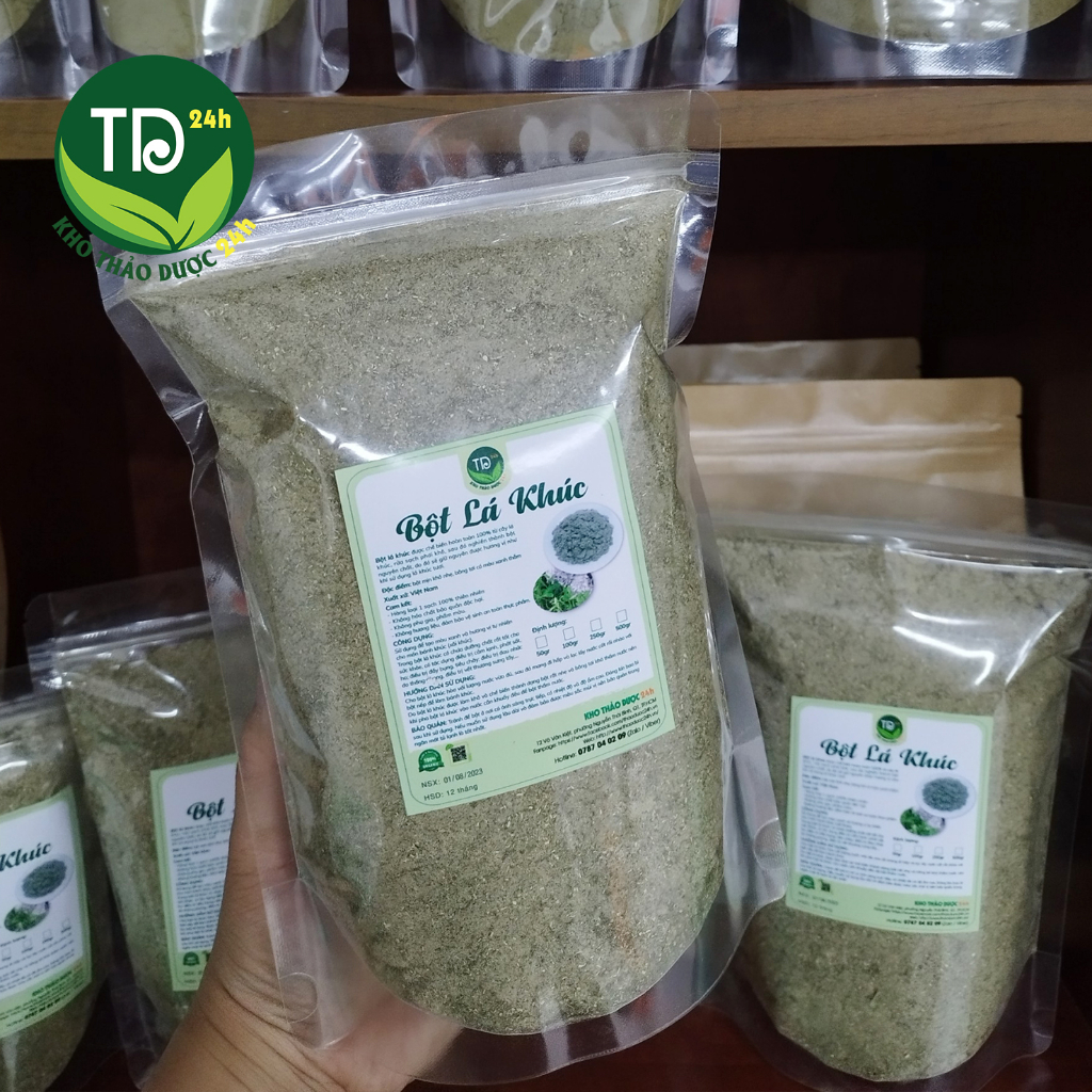 Bột lá khúc  nguyên chất 100% từ lá khúc, rau khúc tươi, chuyên làm bánh khúc, xôi khúc chuẩn vị thơm ngon