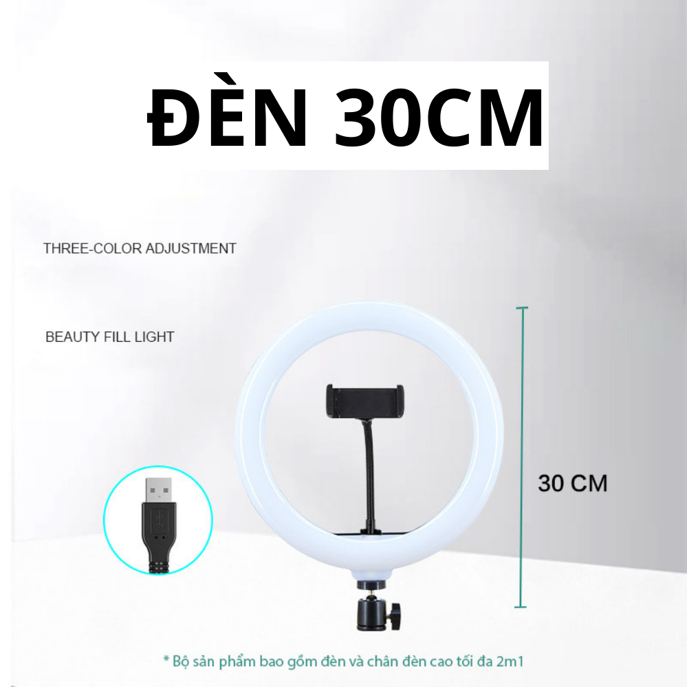Đèn Livestream Đủ Loại Size Chân 2 Mét hoco