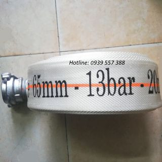 Cuộn vòi chữa cháy d65 - 13bar - 20 mét kèm đầu nối