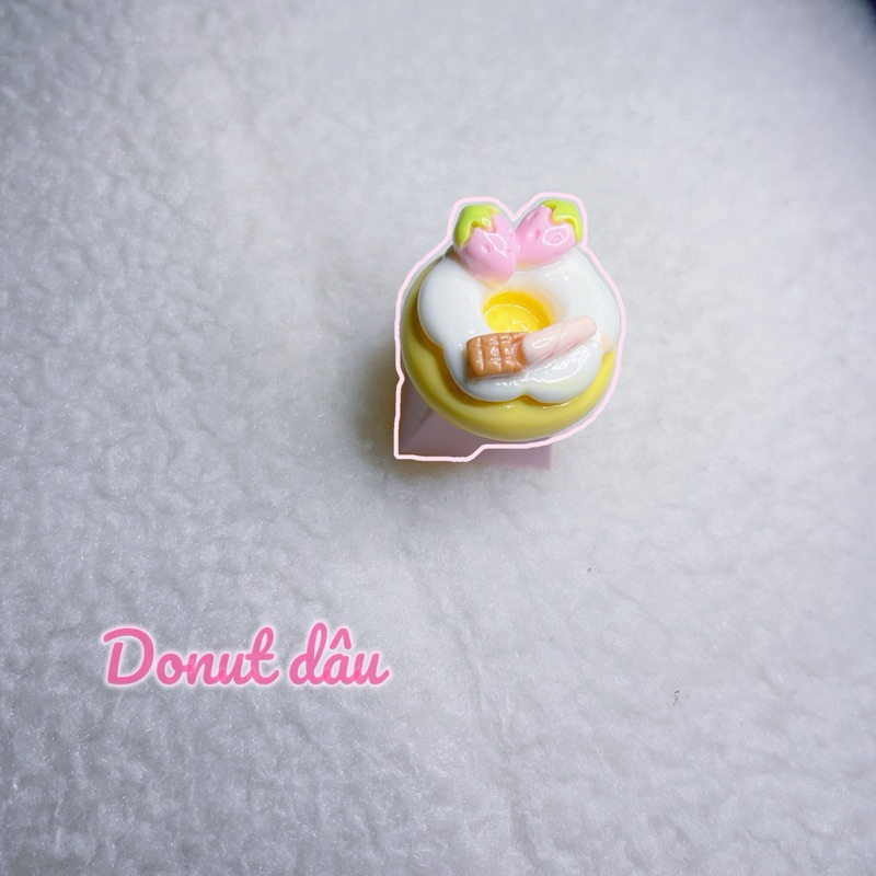 Keycap bánh donut nhiều màu dành cho bàn phím cơ