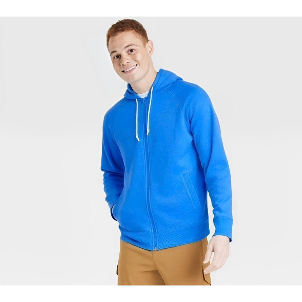 Áo khoác nỉ nam All in Motion cotton bông mềm S77.SP012056