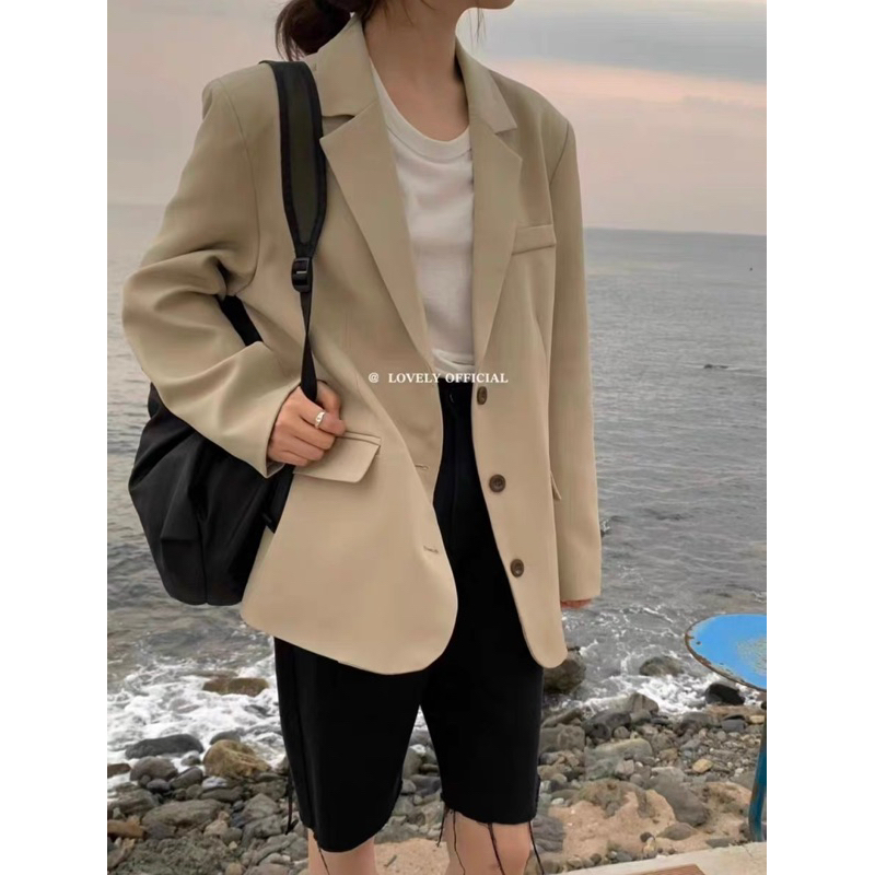 Áo Khoác Vest trơn túi Lovely // full pack 3692 🇰🇷