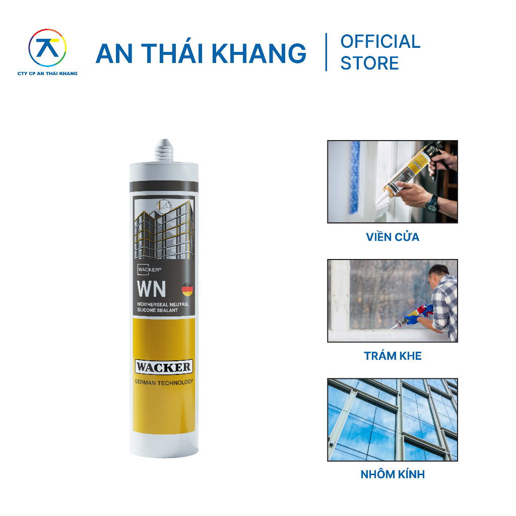 Keo Silicone Wacker WN