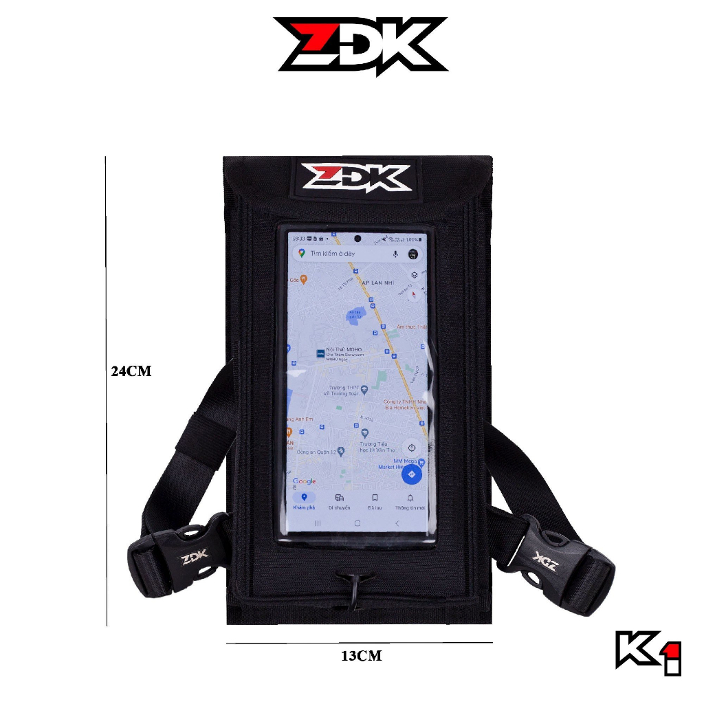 Túi bố nhỏ ZDK siêu bền bỉ để điện thoại trên xe máy tiện lợi