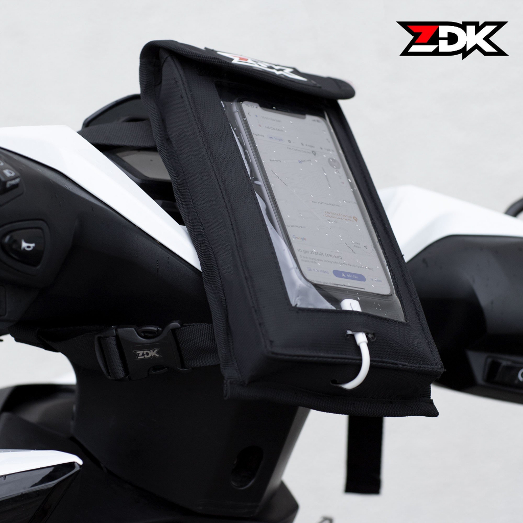 Túi bố nhỏ ZDK siêu bền bỉ để điện thoại trên xe máy tiện lợi