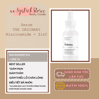 Tinh chất The Ordinary Niacinamide 10% + Zinc 1%