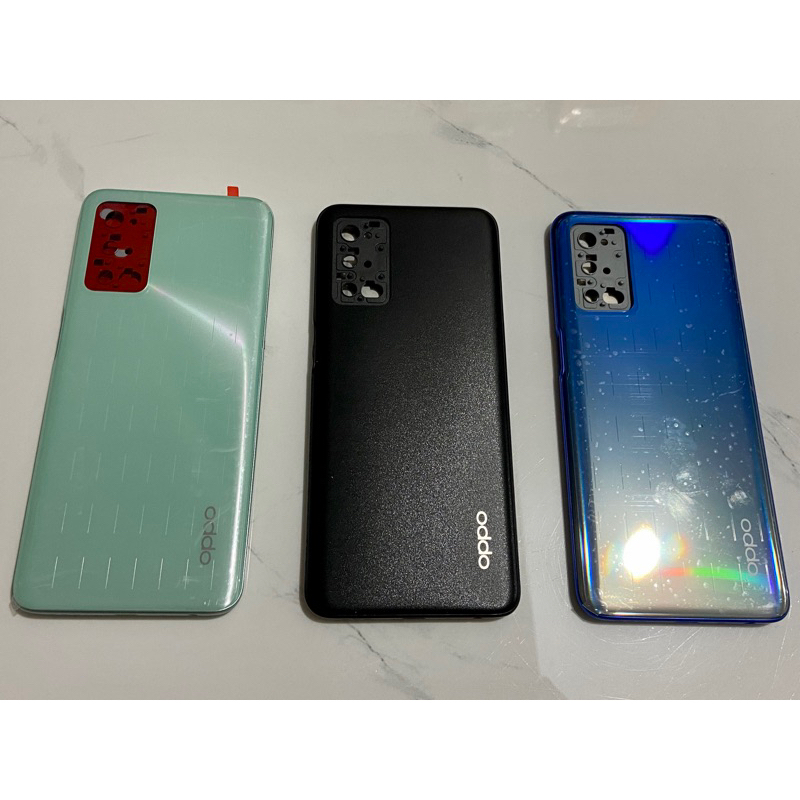 VỎ BỘ OPPO A55(4G) ZIN, KÈM KHAY SIM CỤM KÍNH CAMERA THEO VỎ