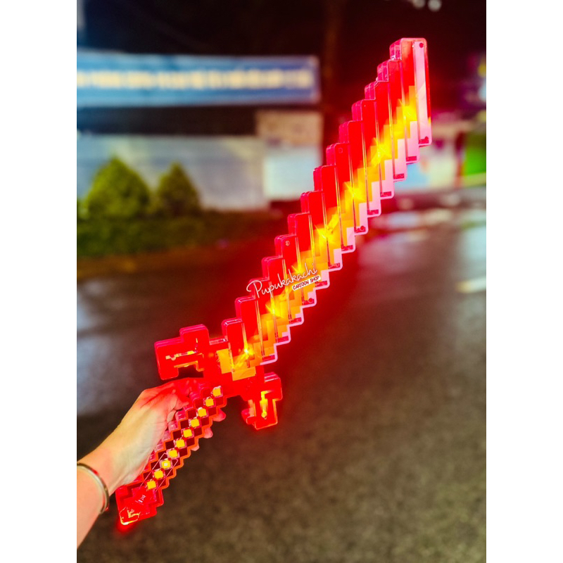 Đồ Chơi Mô Hình Kiếm/Đao MINECRAFT Có Đèn Mẫu Mới