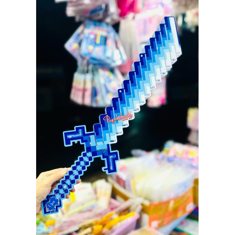 Đồ Chơi Mô Hình Kiếm/Đao MINECRAFT Có Đèn Mẫu Mới