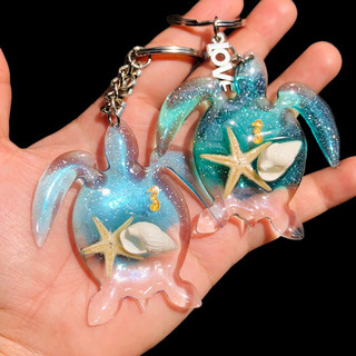 Móc khóa handmade Rùa diy quà tặng độc đáo Lilande