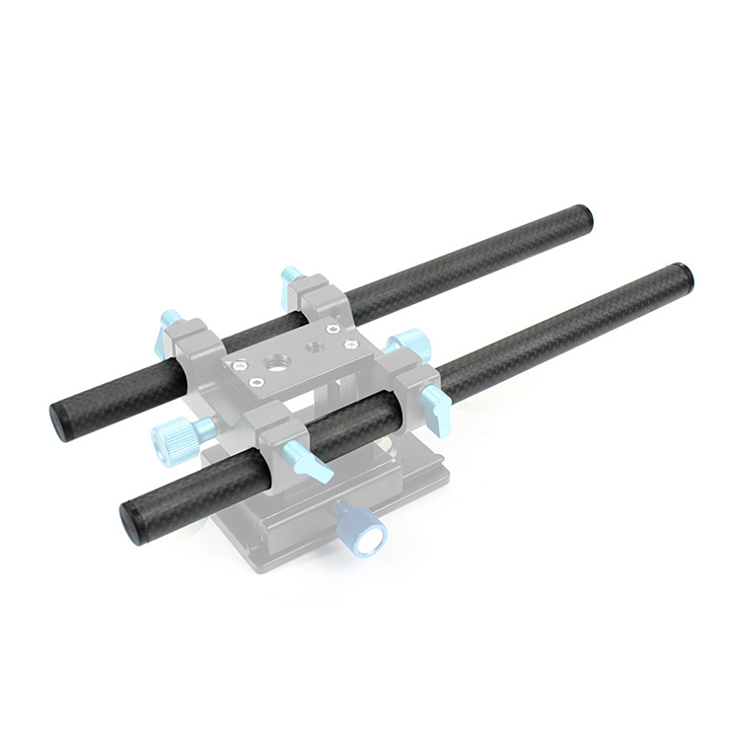 Bộ đũa sợi carbon 10cm 25cm 30cm 40cm hỗ trợ thanh ray trượt 15mm