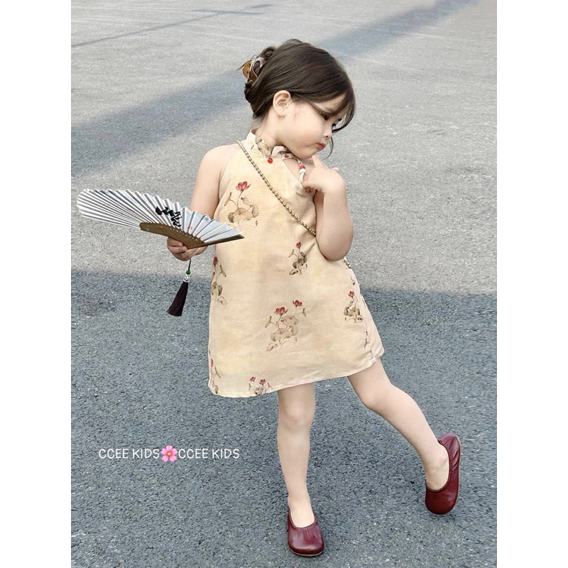 Váy trung thu cho be