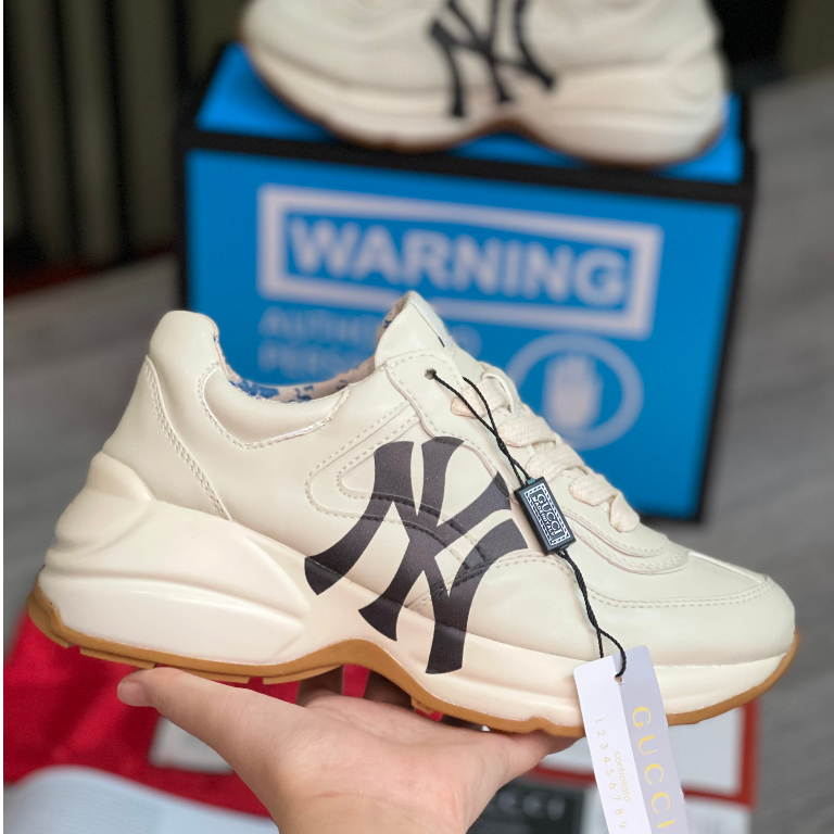 Giày Gucci Ny Thể Thao Nam Nữ Cao Cấp, Giày Gc Trơn Hàng Quảng Châu Full Box Bill, Túi Xách Phụ Kiện