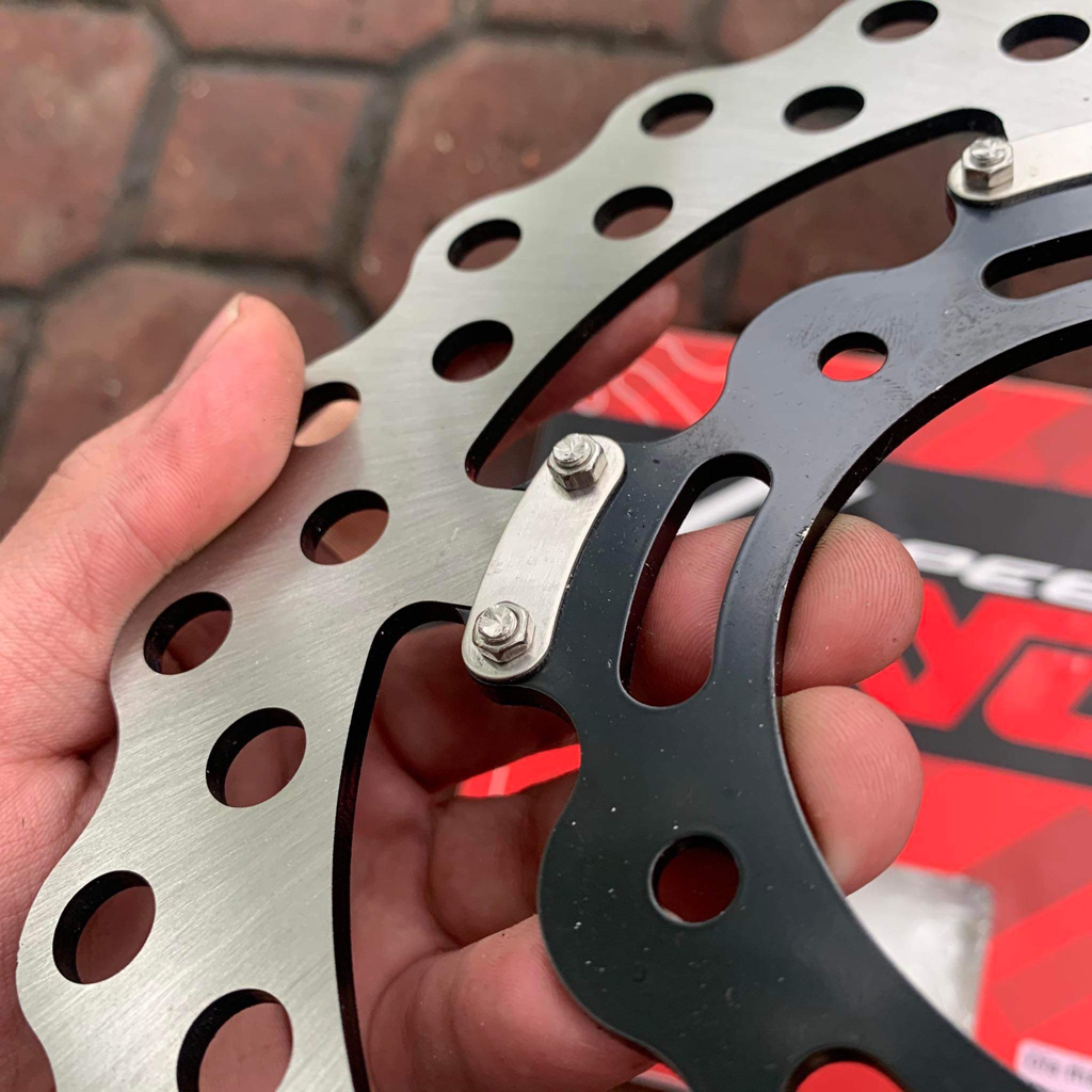 Đĩa thắng Kingspeed size 220mm dành cho mâm zin vario click 150 đời 2020