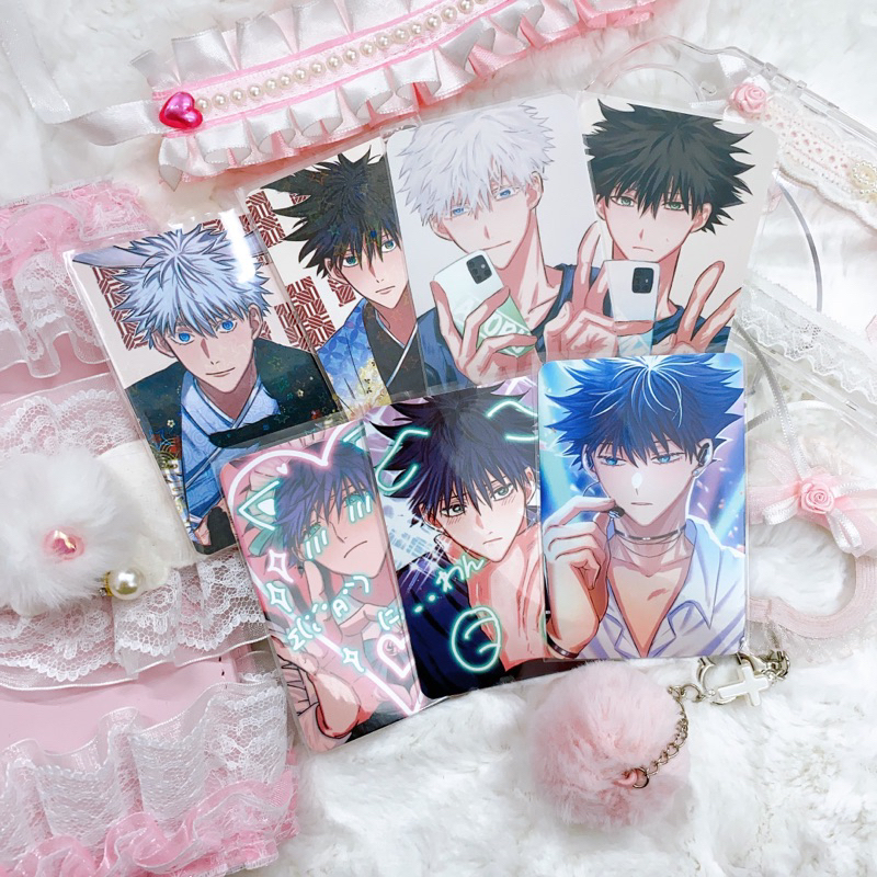 CARD ARTIST JJK JUJUTSU KAISEN GOJO MEGUMI FUSHIRUN_RUNG