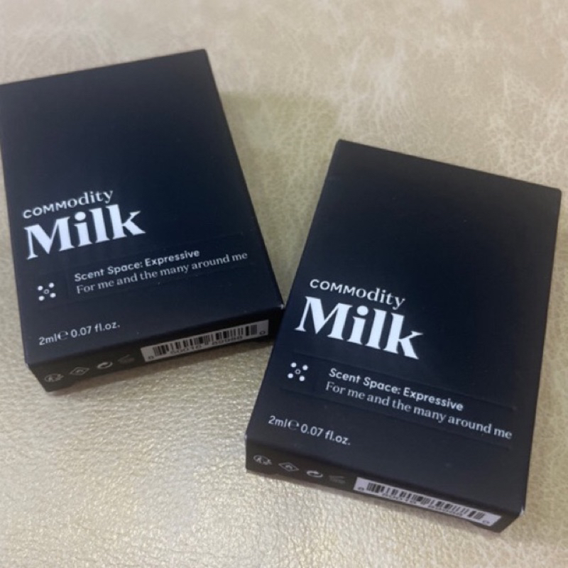 Vial mẫu thử nước hoa Commodity Milk, Gold Expressive Perfume Spray 2ml