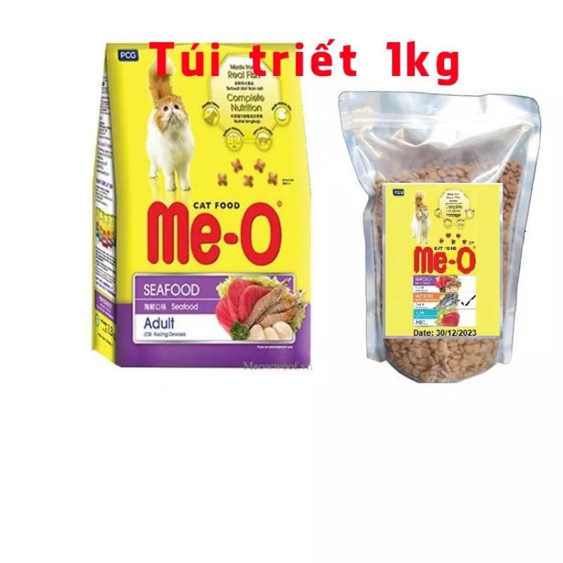 Hạt Me-O cho mèo, nhím kiểng 1kg