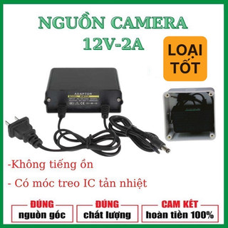 Nguồn Camera wifi 12V-2A dùng cho Camera ngoài trời các loại Yoosee, Carecam, Ezviz, Imou