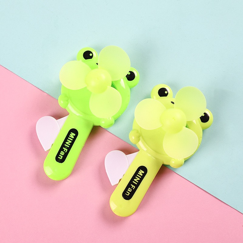 Quạt bóp tay hình thú dễ thương, Quạt cầm tay mini