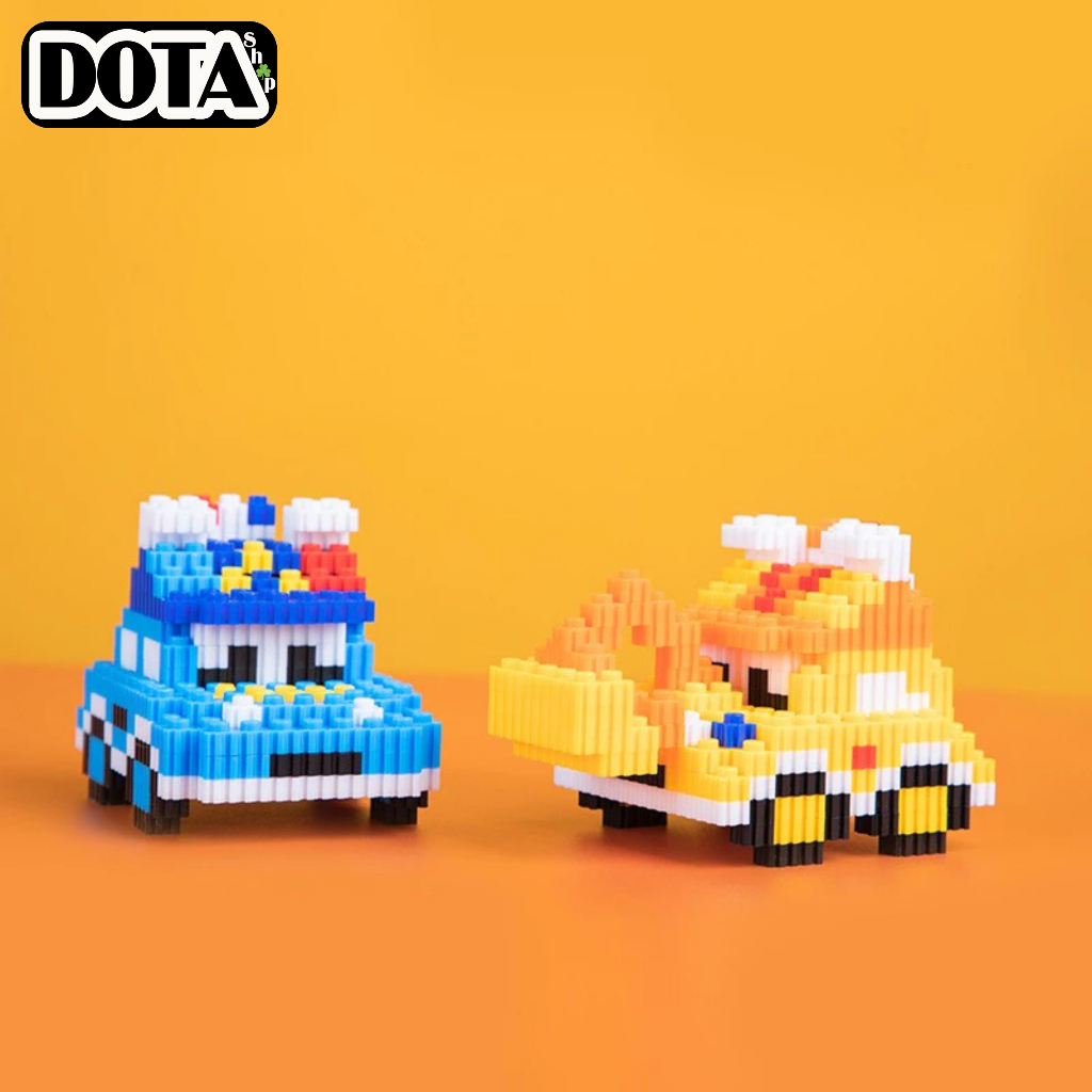 Mô Hình Lắp Ráp Trực Thăng & Các Loại Xe 3D Mini Dễ Thương Cho Bé, Đồ Chơi Các Phương Tiện Giao Thông