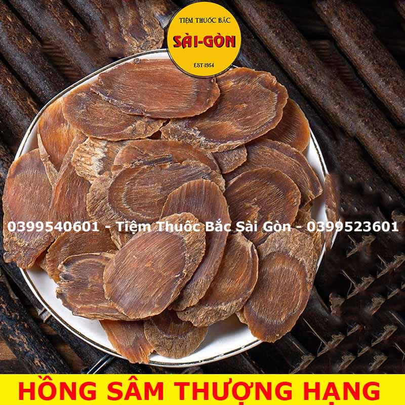 Hồng Sâm Hàn Quốc Thái Lát 100g