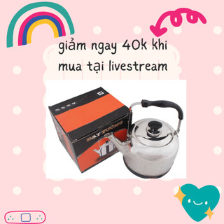 Ấm điện siêu tốc 5 lít đế liền Đạt Tường có còi báo tự ngắt khi sôi - Bảo hành 12 tháng