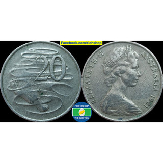 Đồng xu 20 cents úc 1966-1984