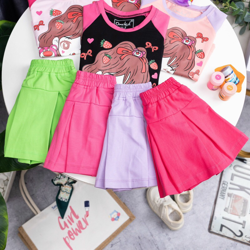 Đầm váy bé gái , set chân váy xếp ly áo ngắn tay cao cấp 10-30kg