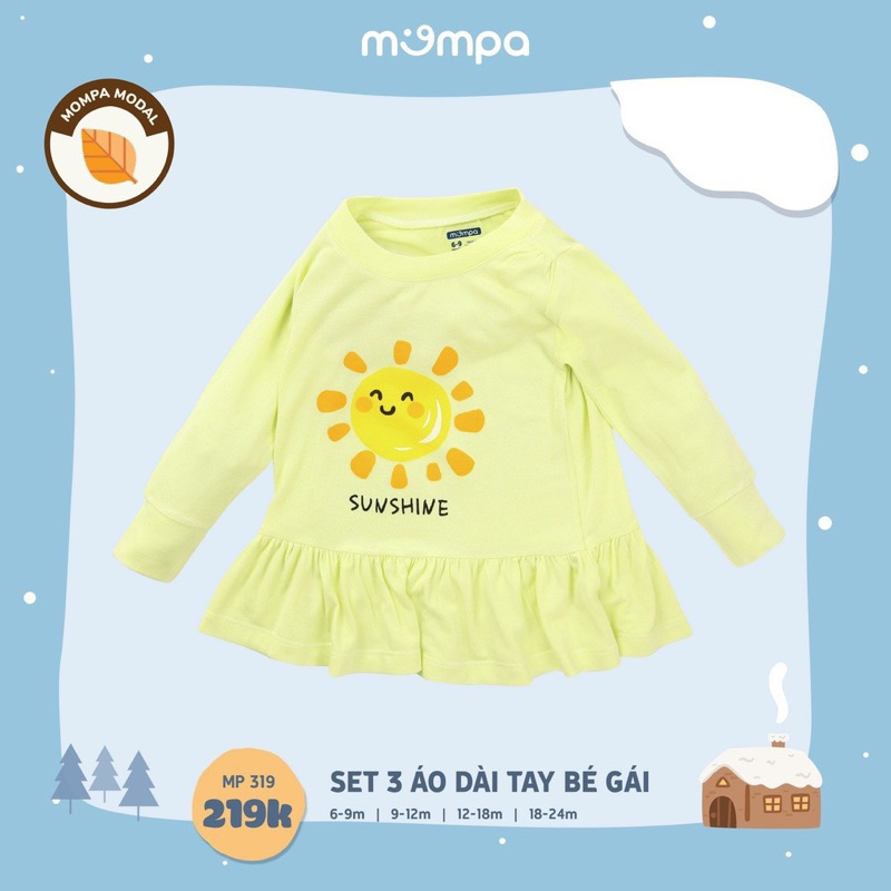 Sét áo váy cho bé chất petit mềm mát