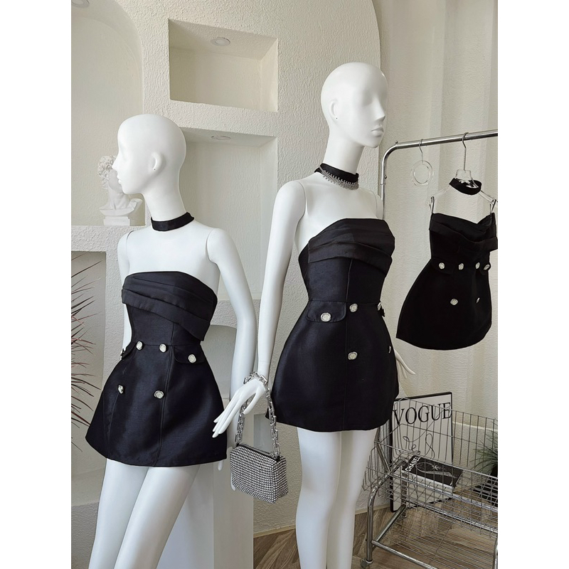 Đầm quây cúp đá