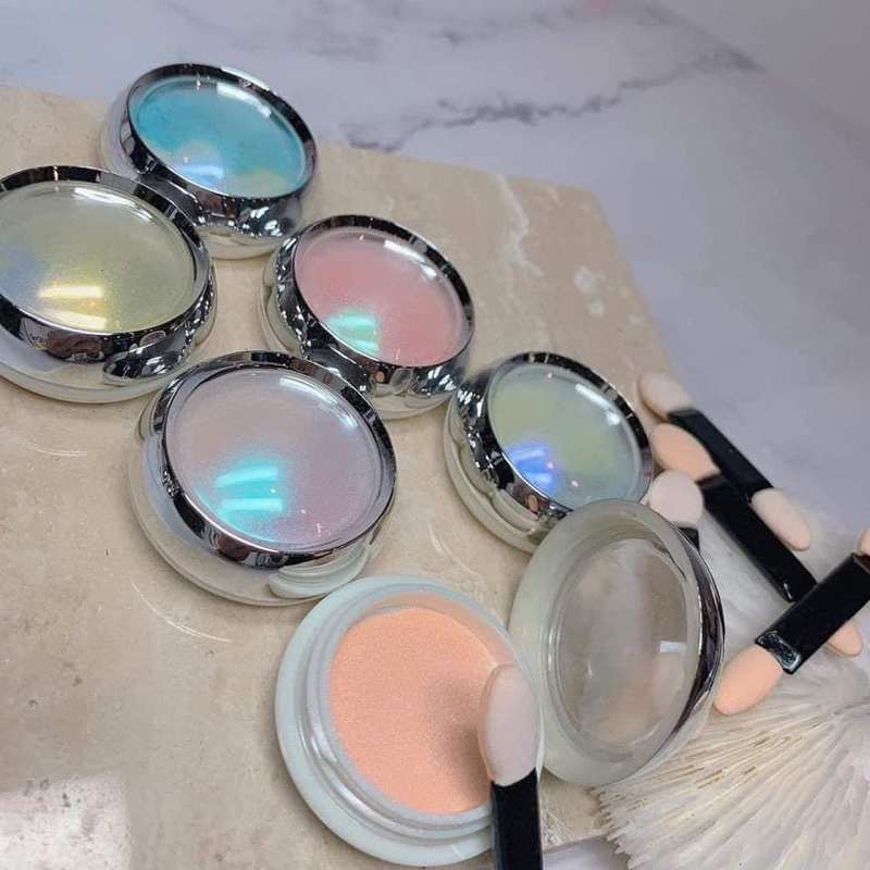 Set Tráng Gương Ngọc Trai 6 Màu Làm Nail