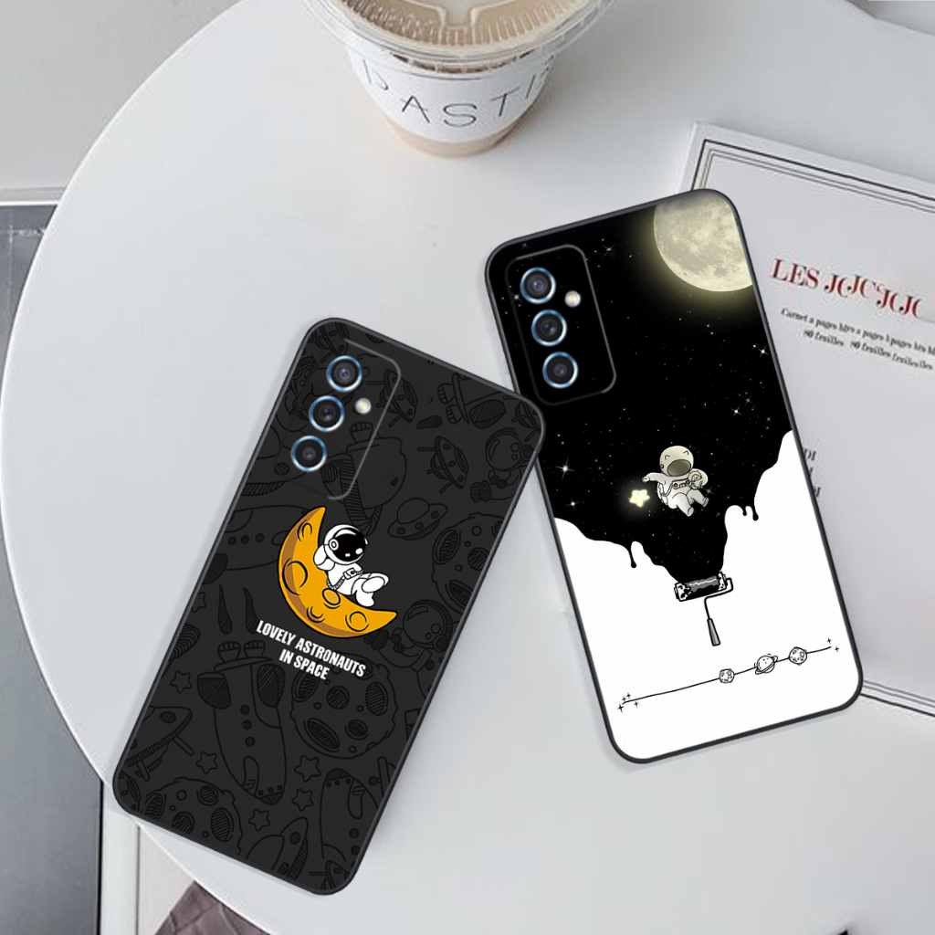 Ốp lưng Samsung A14 4G / A14 5G / A24 / A34 5G / A54 5G dẻo mềm phi hành gia,mèo bảo vệ camera giá rẻ