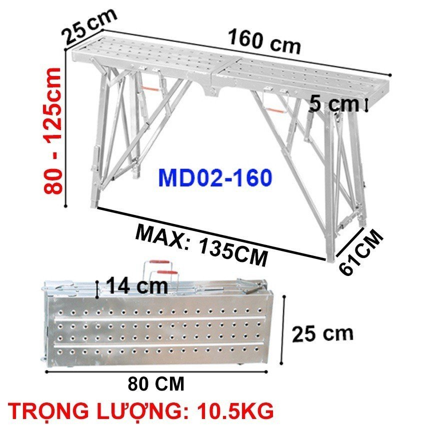 Giàn giáo gấp gọn thông minh giàn giáo di động
